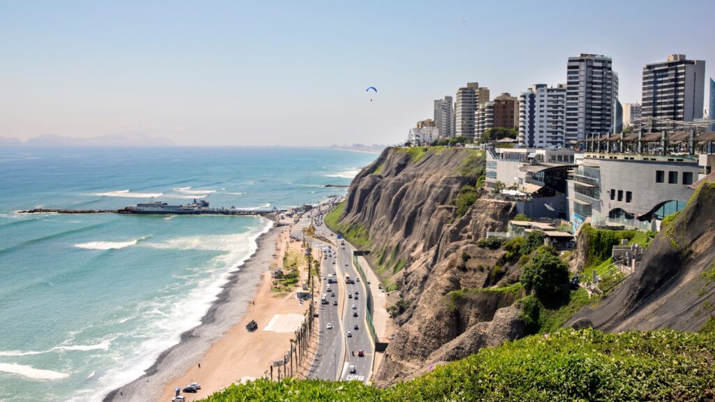 Miraflores in Lima, Peru