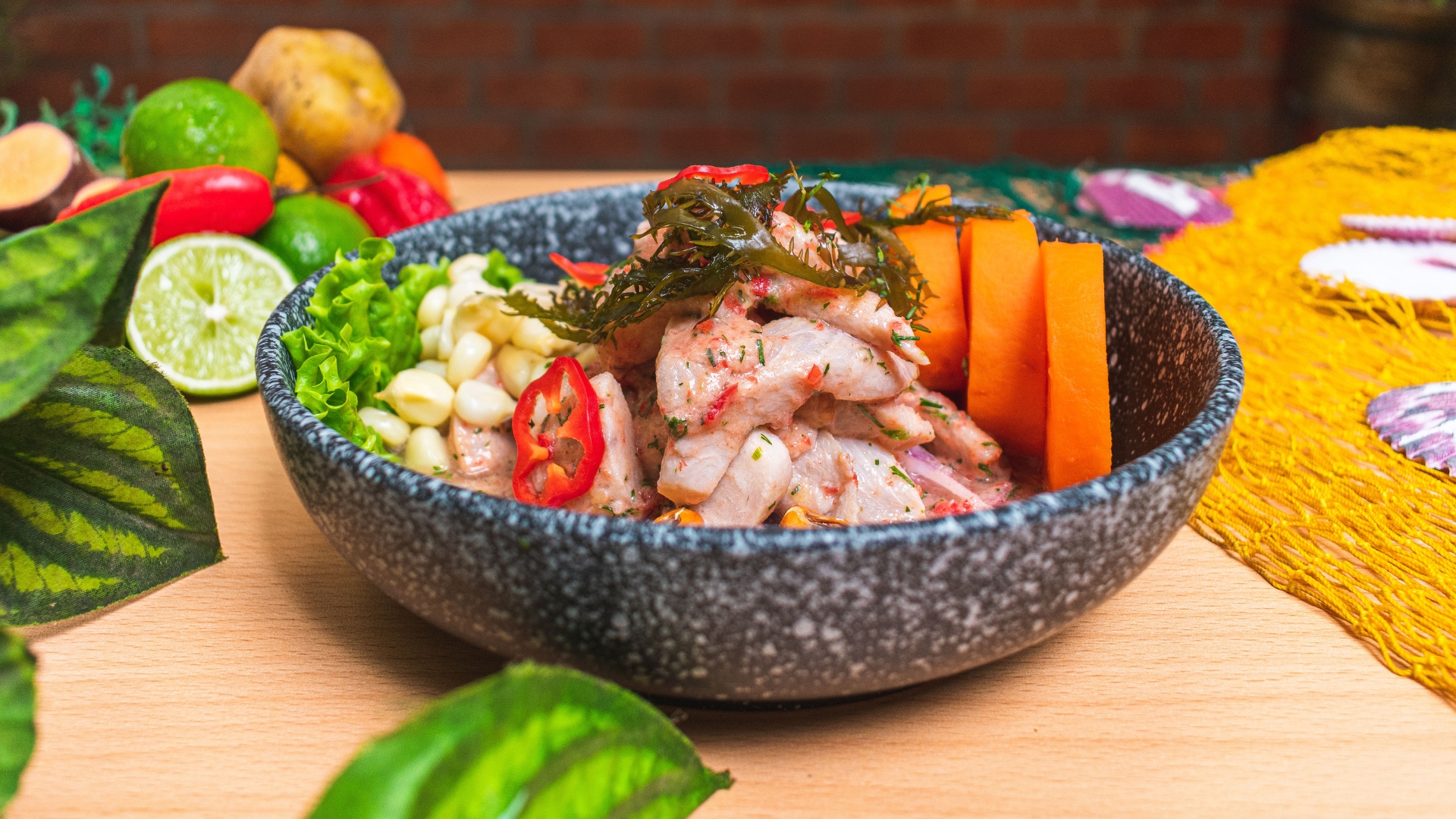 Peruvian Ceviche at Lima, Peru
